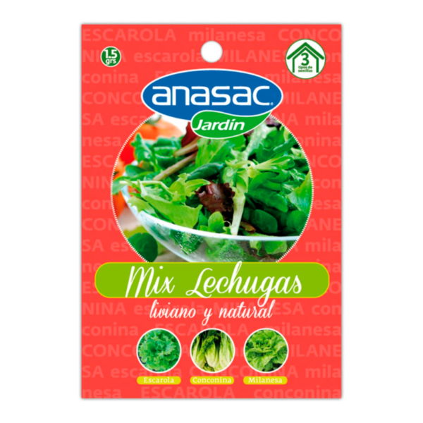 Semillas Anasac Mix Lechugas
